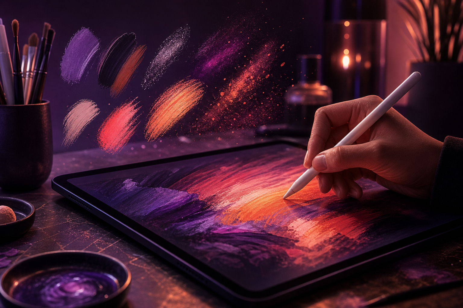 Digital artist Procreate brush studio