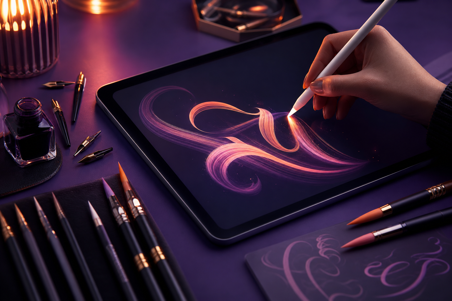 Lettering Procreate Brushes
